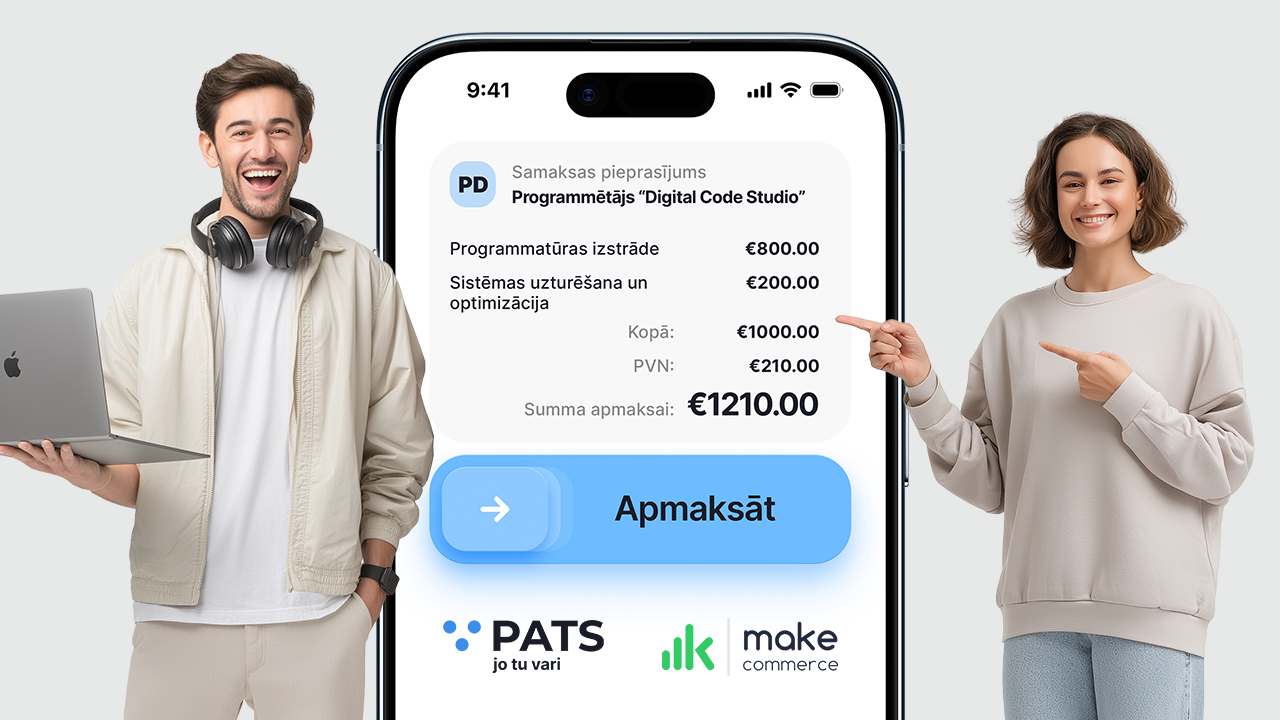 Jauna maksājuma saņemšanas metode - MakeCommerce